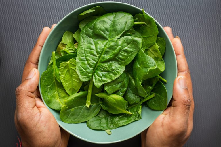 Spinach magnesium source